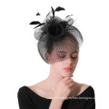 New Design Feather With Net Hair Fascinator for Wedding